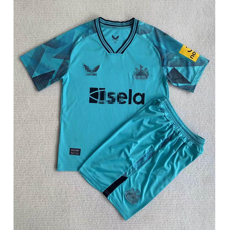 Camiseta de Portero Newcastle United 2023/2024 Azul Niño Kit